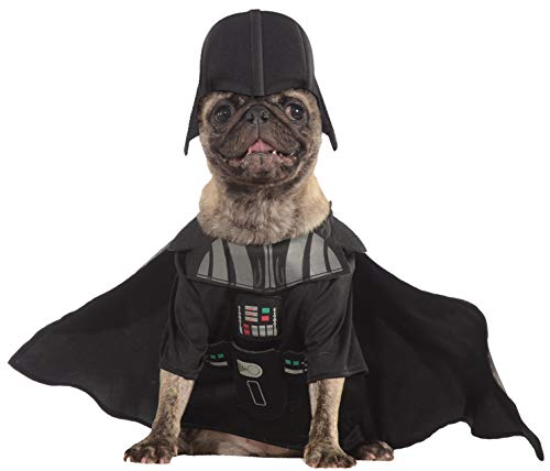 Darth Vader costume dog