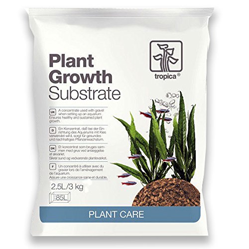 Selection of nutritious substrates for planted aquarium
