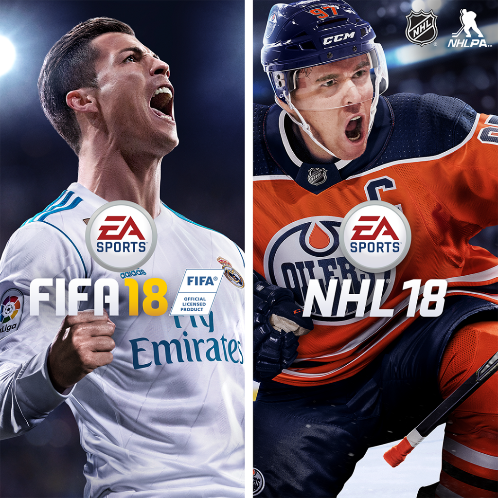 Pack de EA SPORTS™ FIFA 18 y NHL™ 18