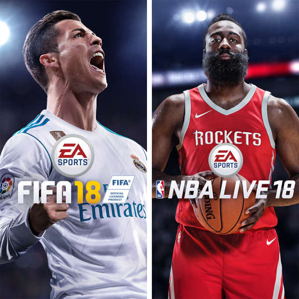 Pack de EA SPORTS™ FIFA 18 y NBA LIVE 18: The One Edition